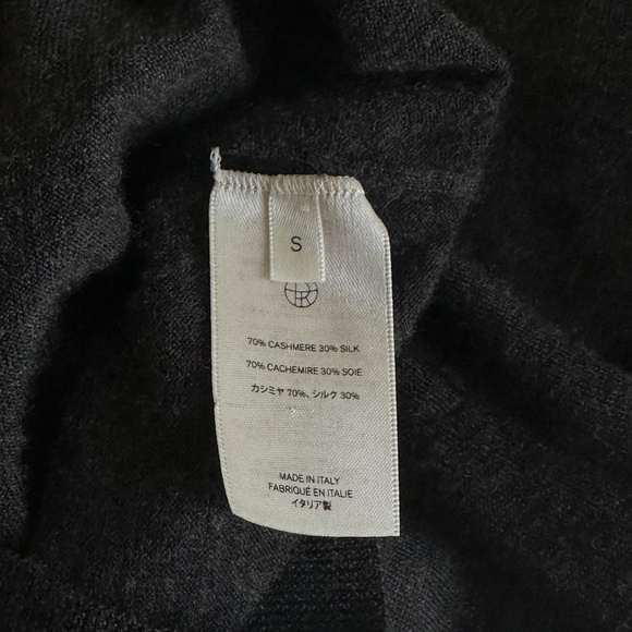 The Row Beautiful Demme cashmere turtleneck sweater Size S 70% Cashmere 30% Silk - Picture 5 of 5